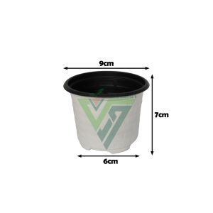 گلدان ژله ای رنگی سایز 9